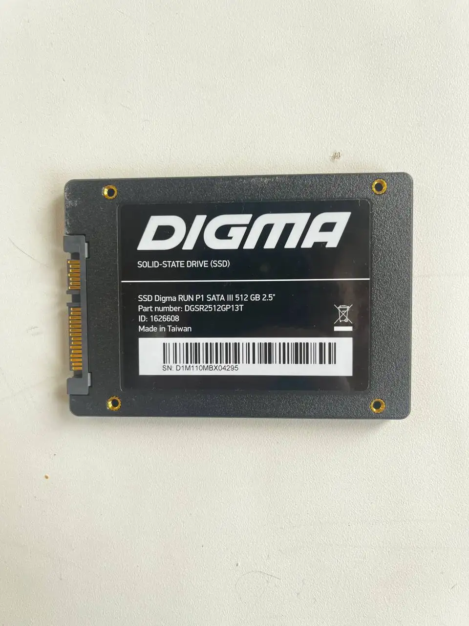 Продам SSD SATA 512 ГБ - Накопители (Электроника) в Уфа