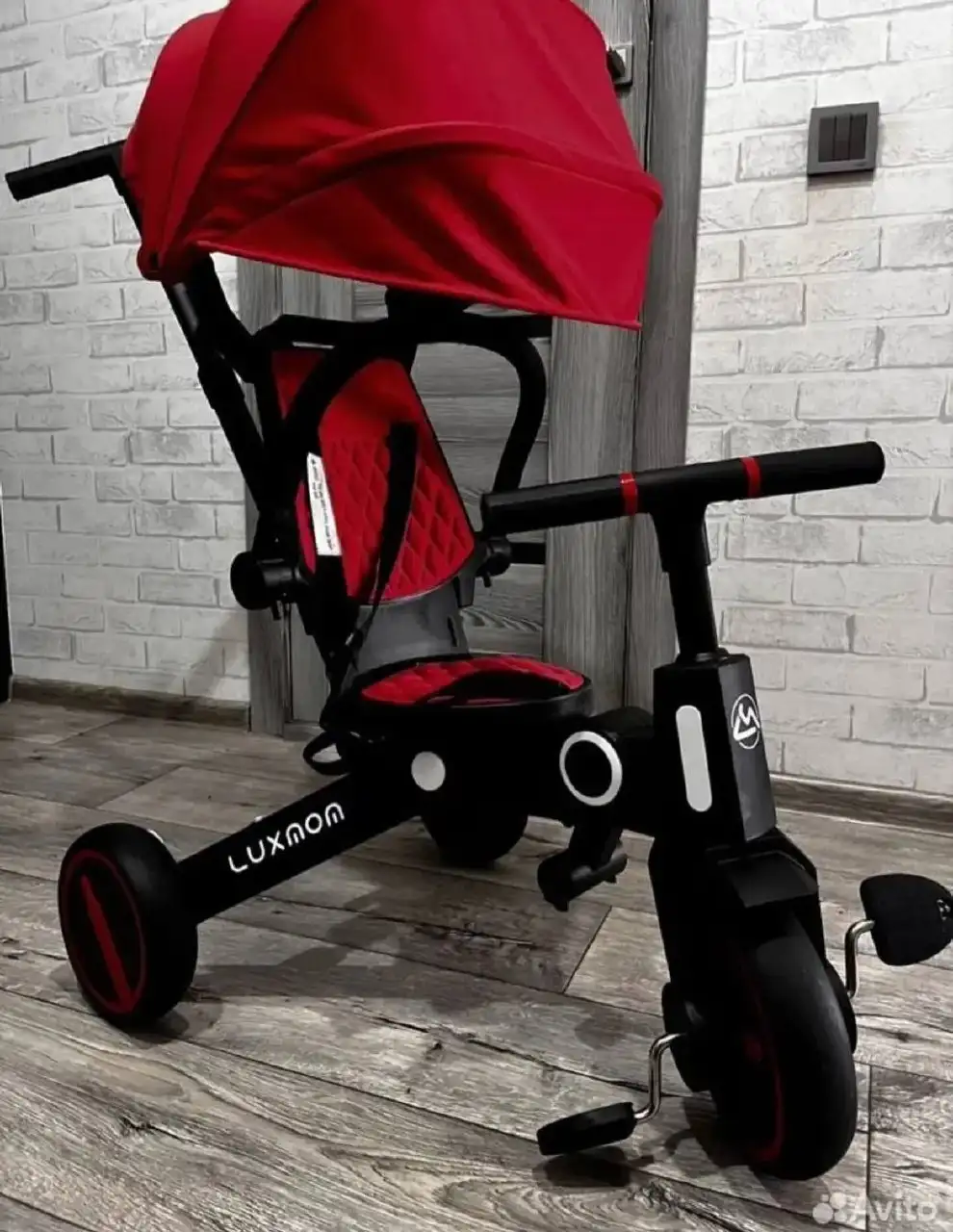 Трехколесный велосипед Luxmom в идеальном состоянии - null (Хобби и отдых) в Уфа