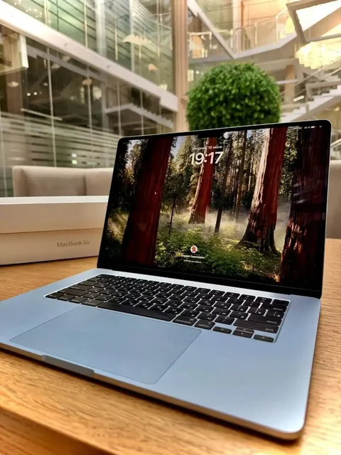 MacBook Air 15 M4 (2026) - почти новый, Sky Blue - Ноутбуки в Уфа