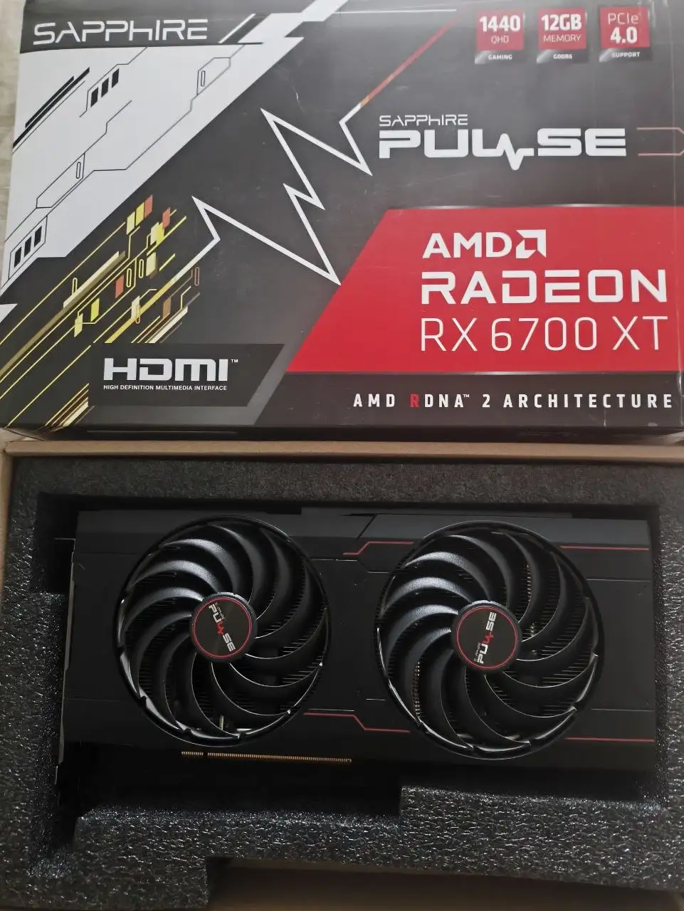 Видеокарта AMD Radeon RX 6700 XT 12GB - Видеокарты (Электроника) в Уфа