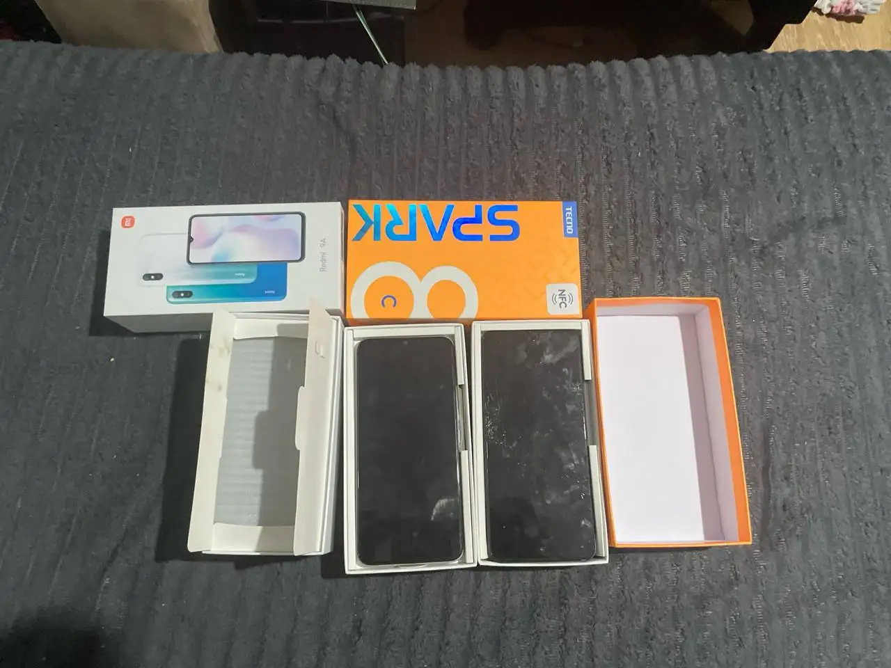 Продам три телефона: Tecno Camon 18, Tecno Spark 8c, Redmi 9a - Мобильные телефоны (Электроника) в Уфа