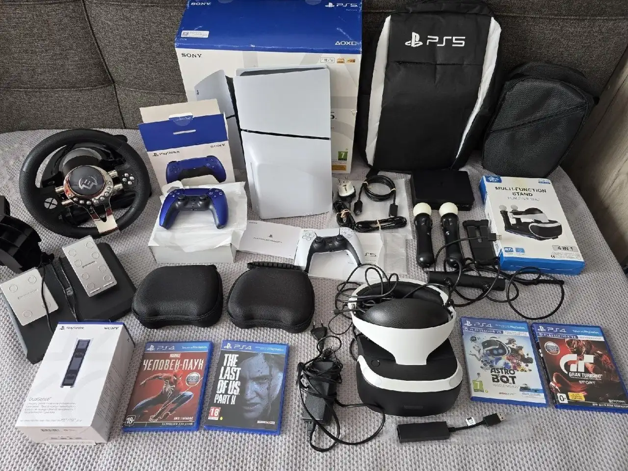 Sony PlayStation 5 Slim с VR очками полный комплект - Игровые консоли (Электроника) в Уфа