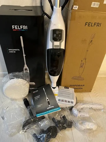 Паровая швабра FELFRI FSC-001, 1400 Вт — состояние нового - Витамины и БАДы в Уфа