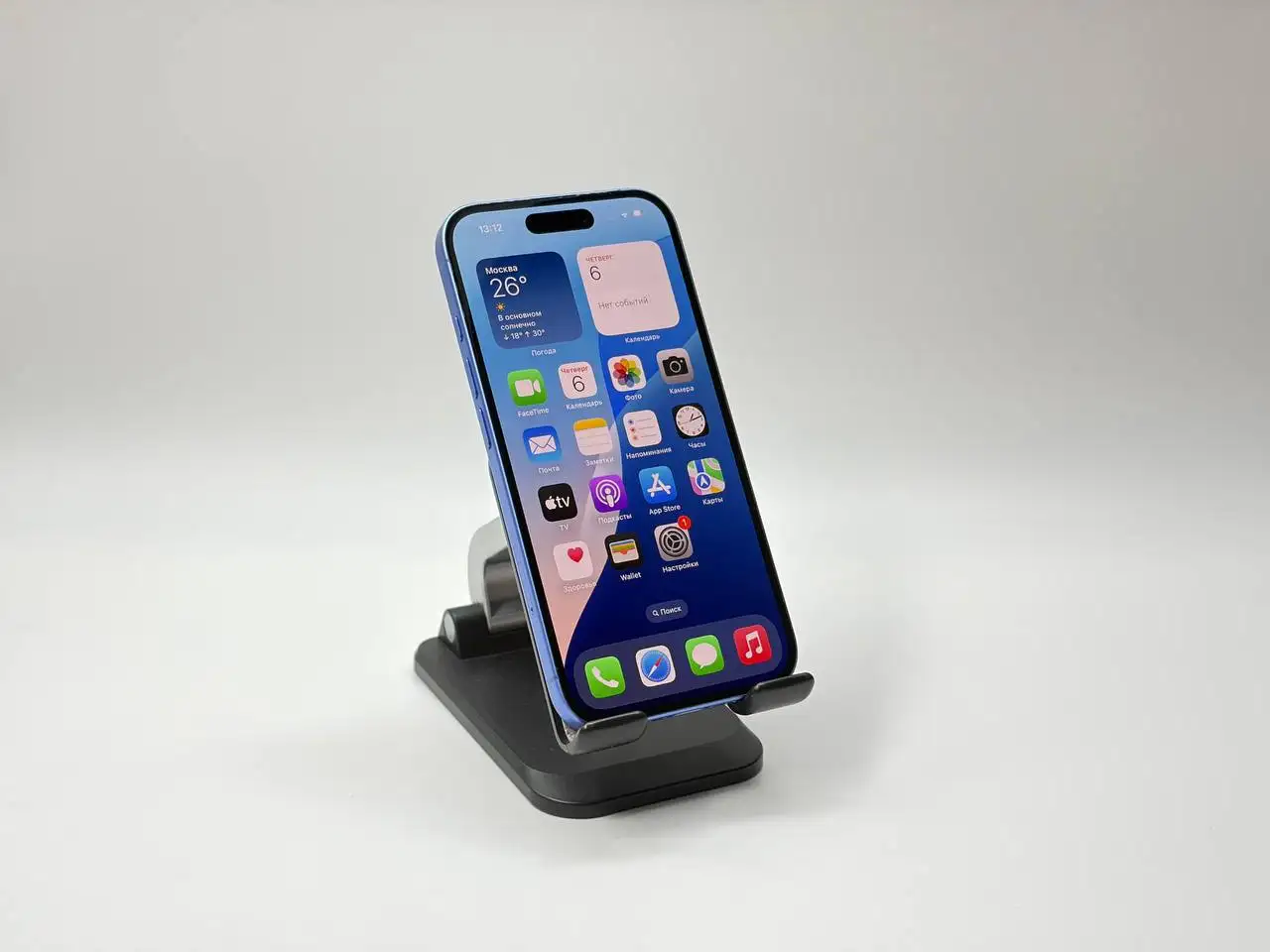 iPhone 16 128 ГБ в ярком голубом цвете - Электроника в Уфа