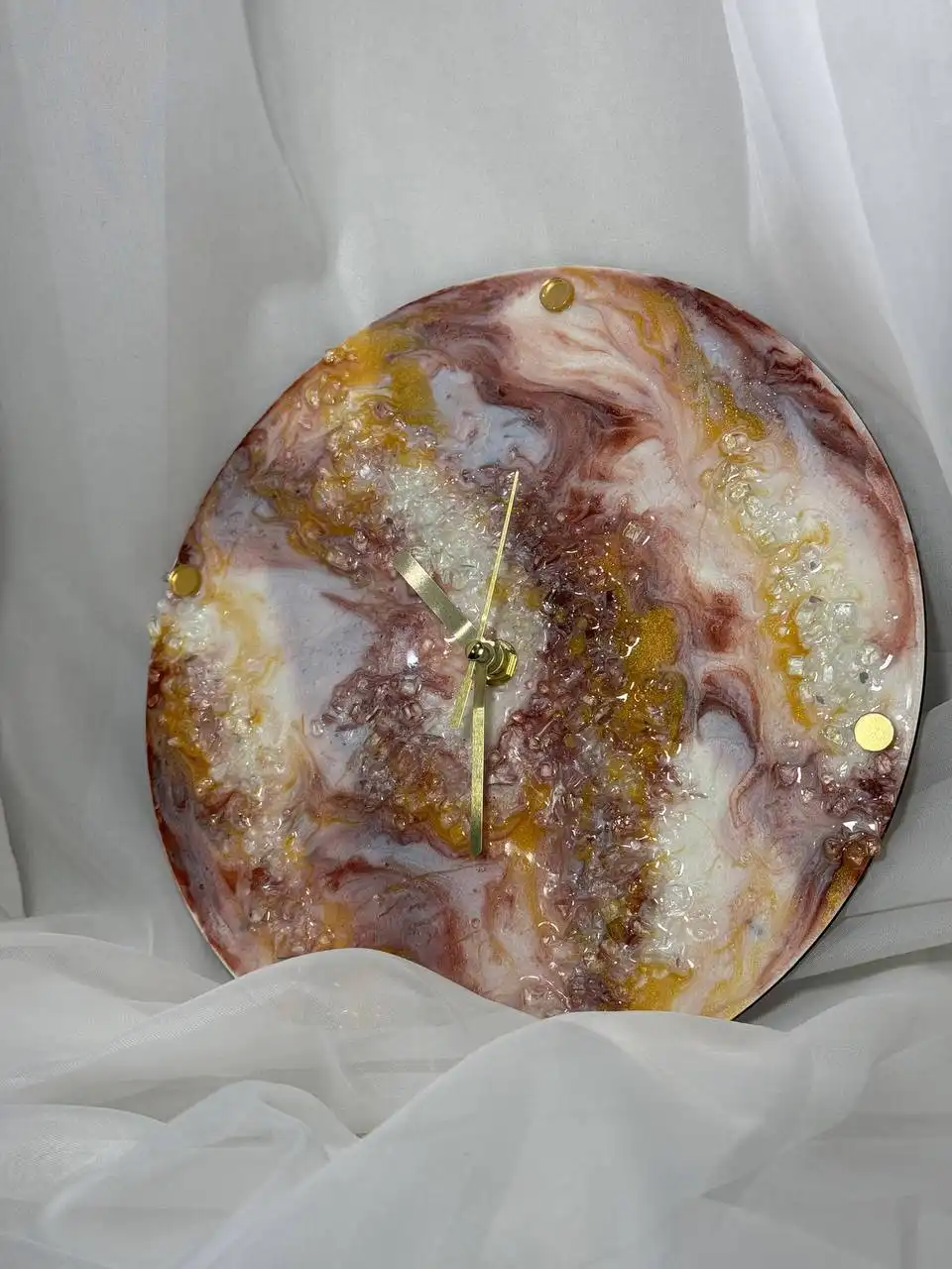 Часы из эпоксидной смолы