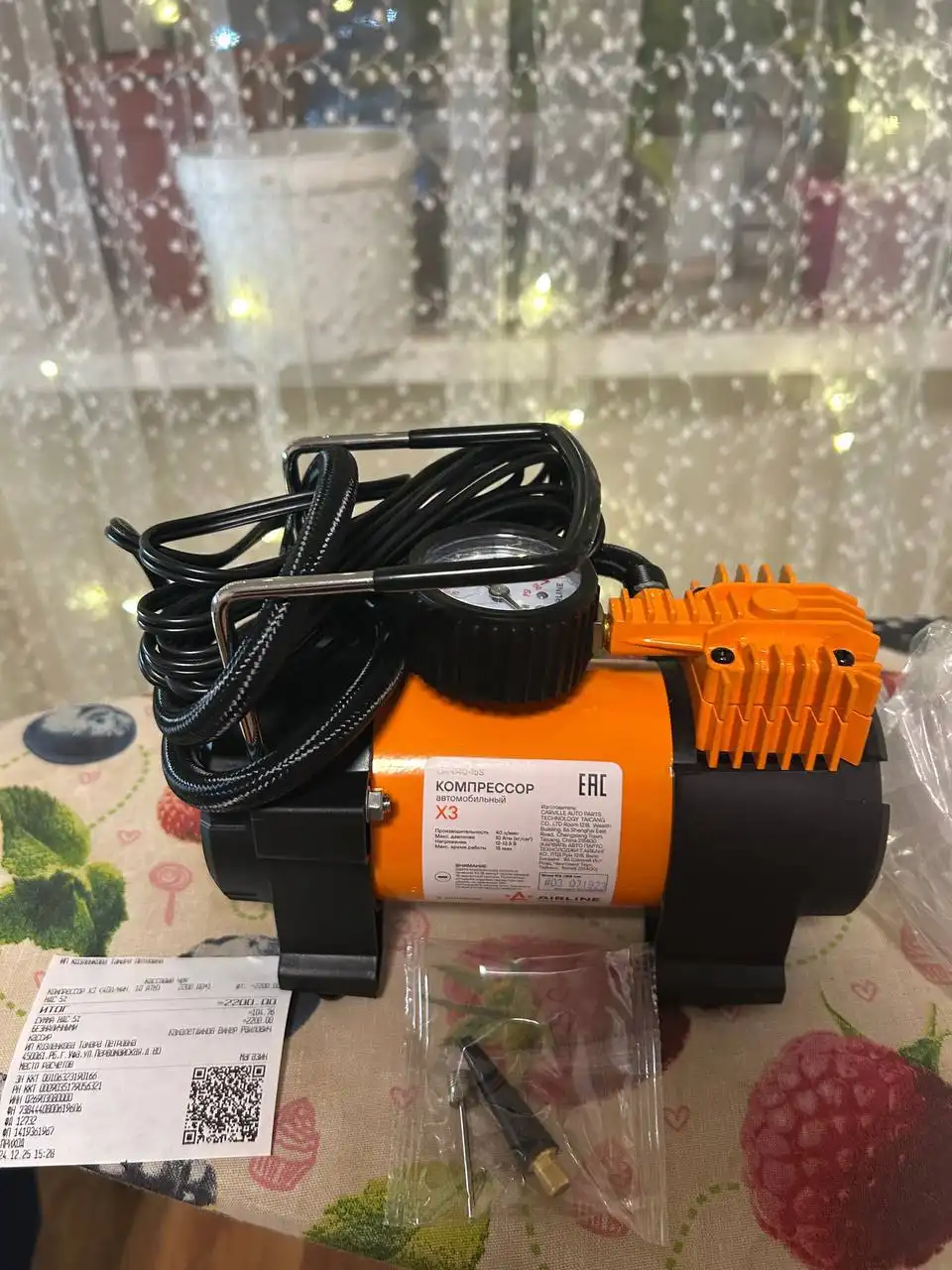 Продам новый автомобильный компрессор