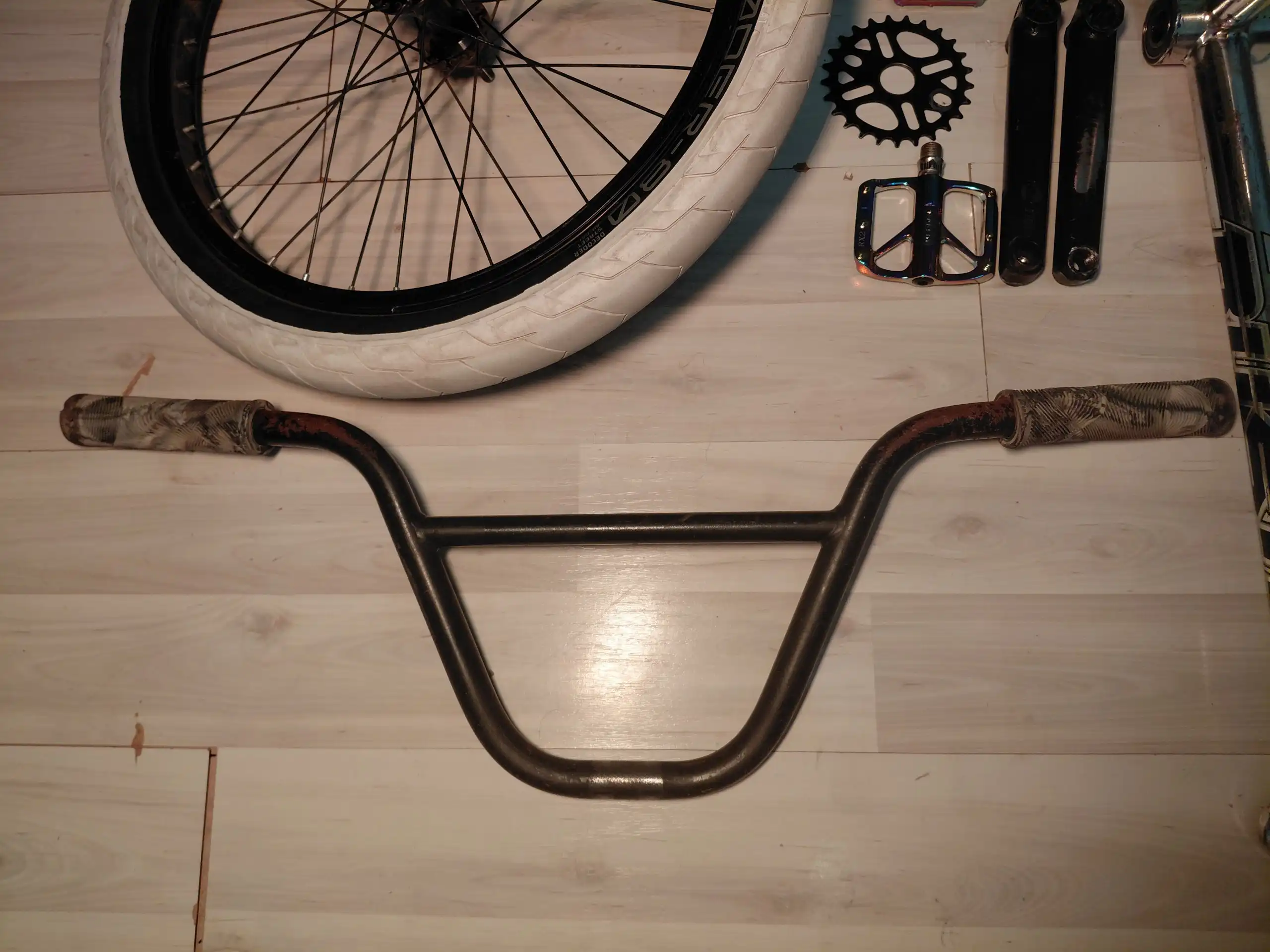 BMX по деталям и все вместе