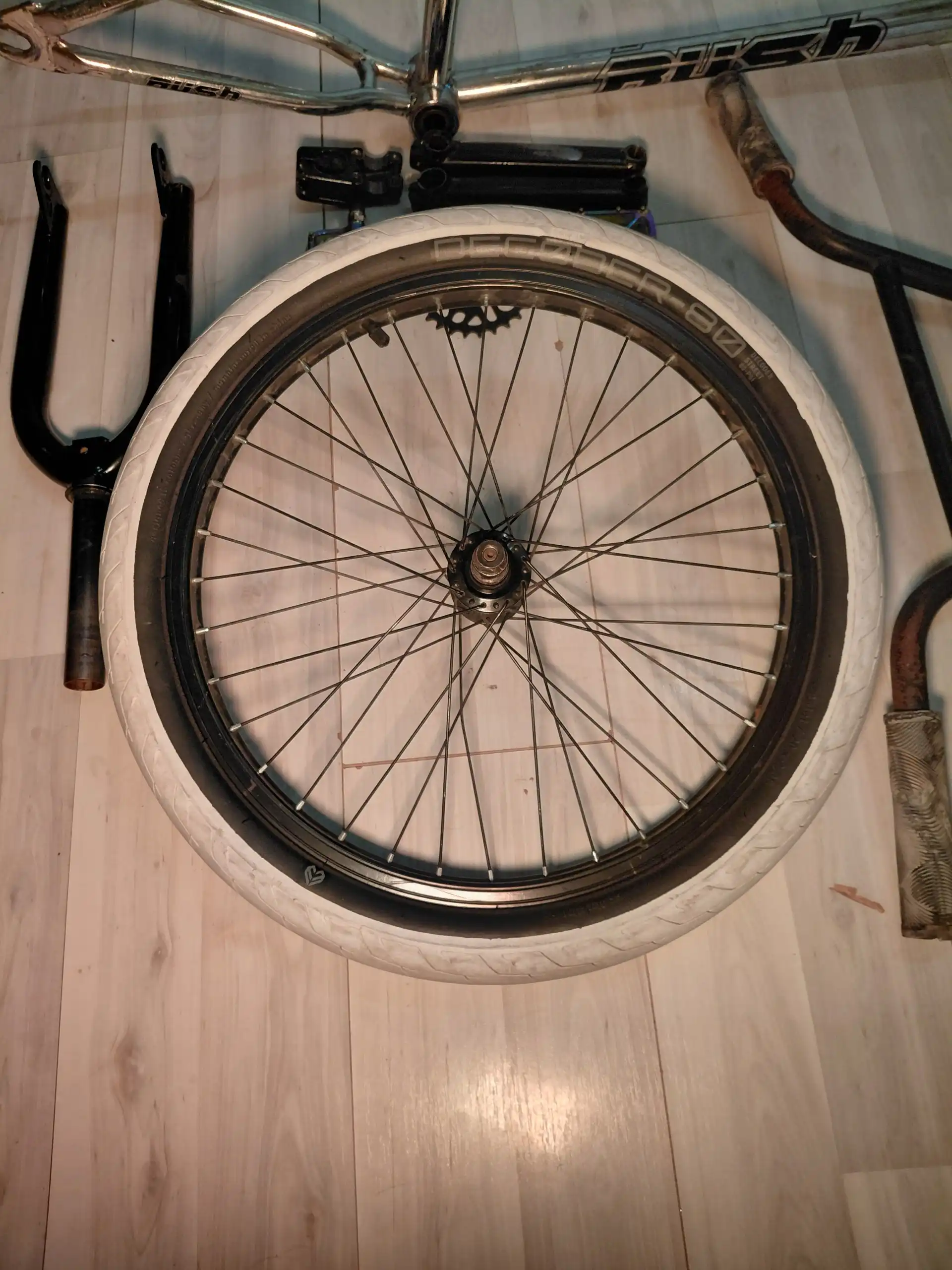 BMX по деталям и все вместе