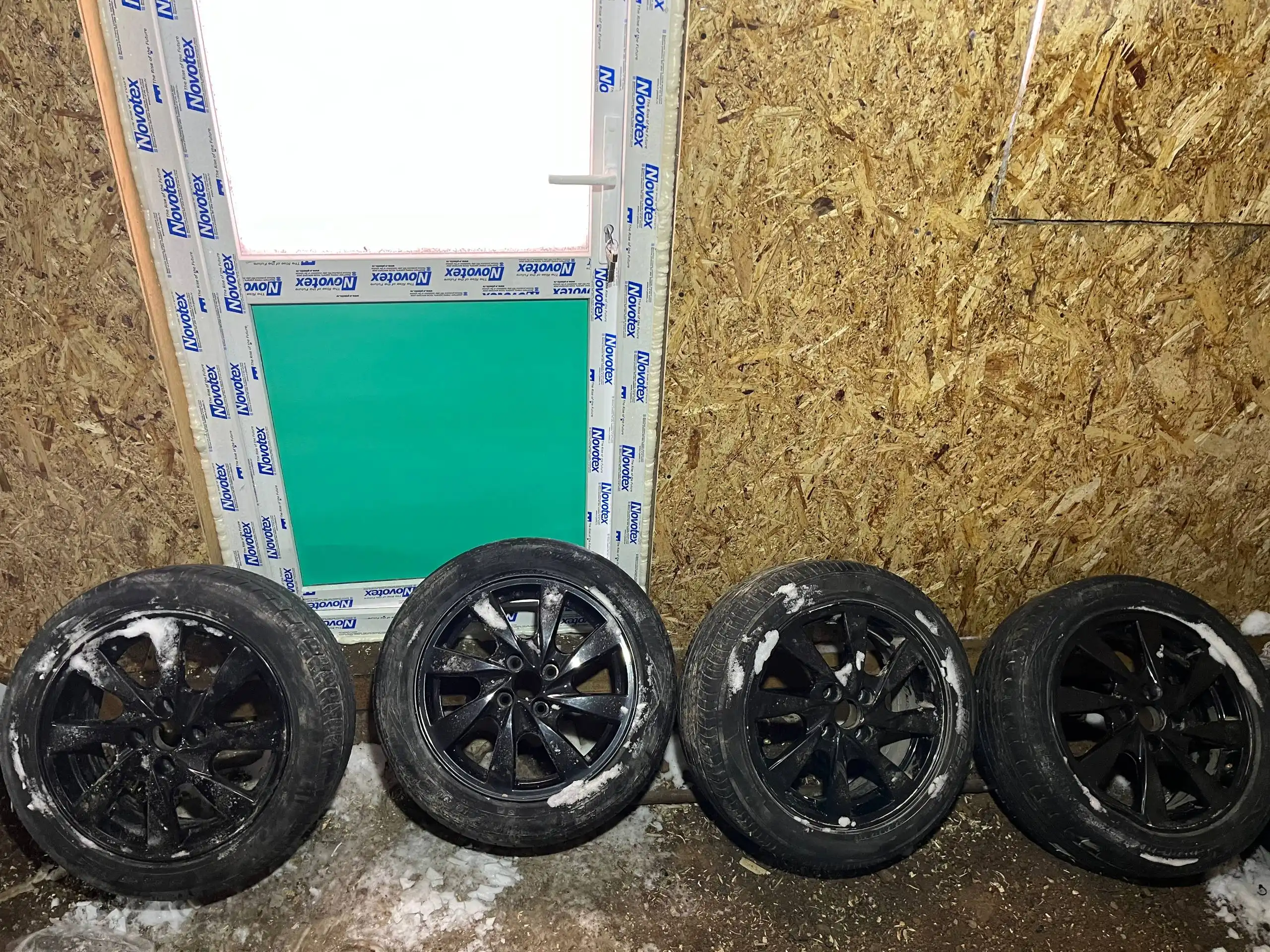 Колеса на литых дисках Black Edition на Приору