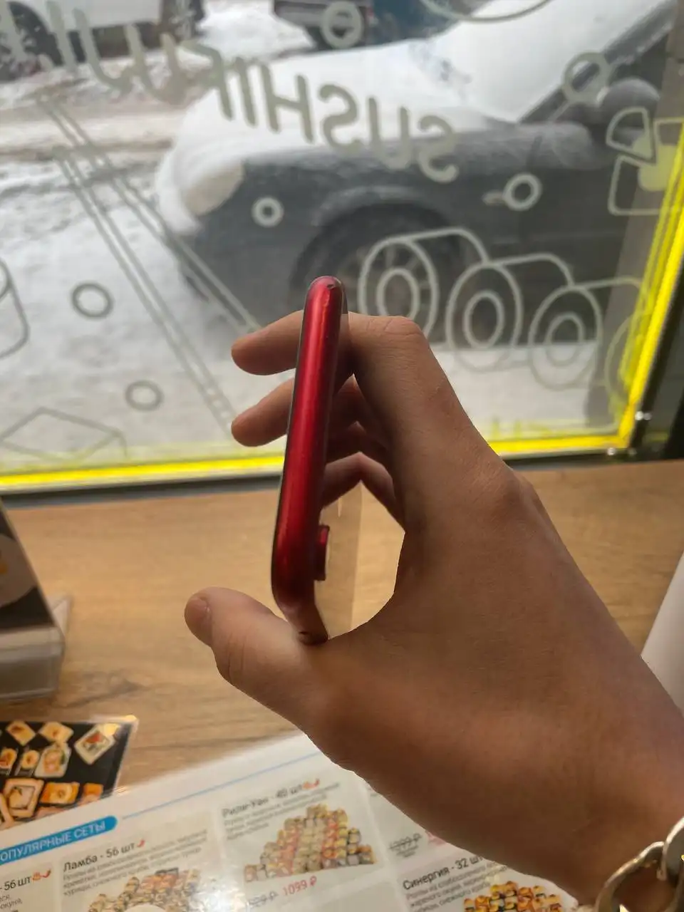 Айфон Х в красном цвете, 64ГБ, один владелец - Смартфоны (Электроника) в Уфа