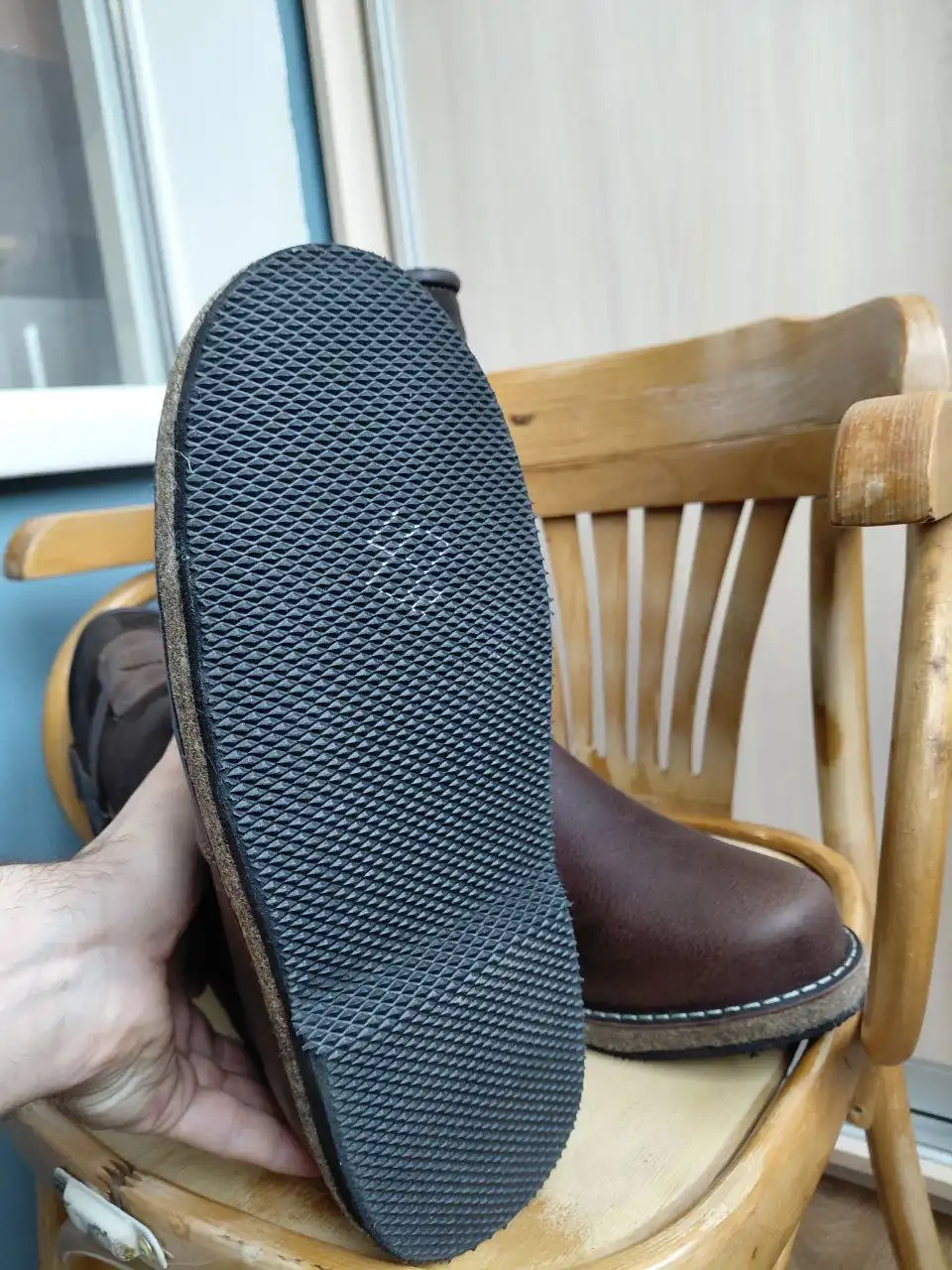 Сапоги натуральные кожа мех замша размер 43