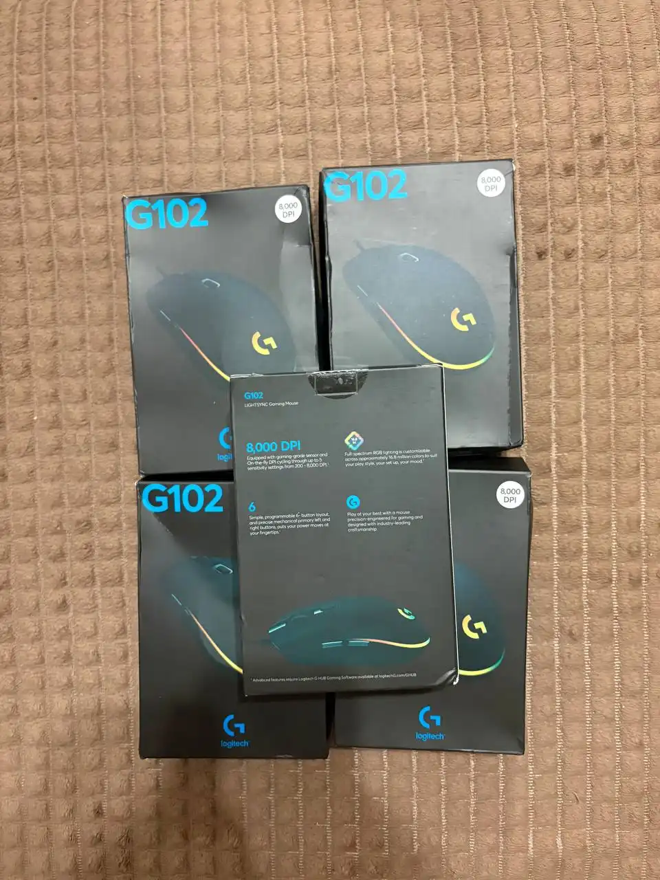 Мыши Logitech G102