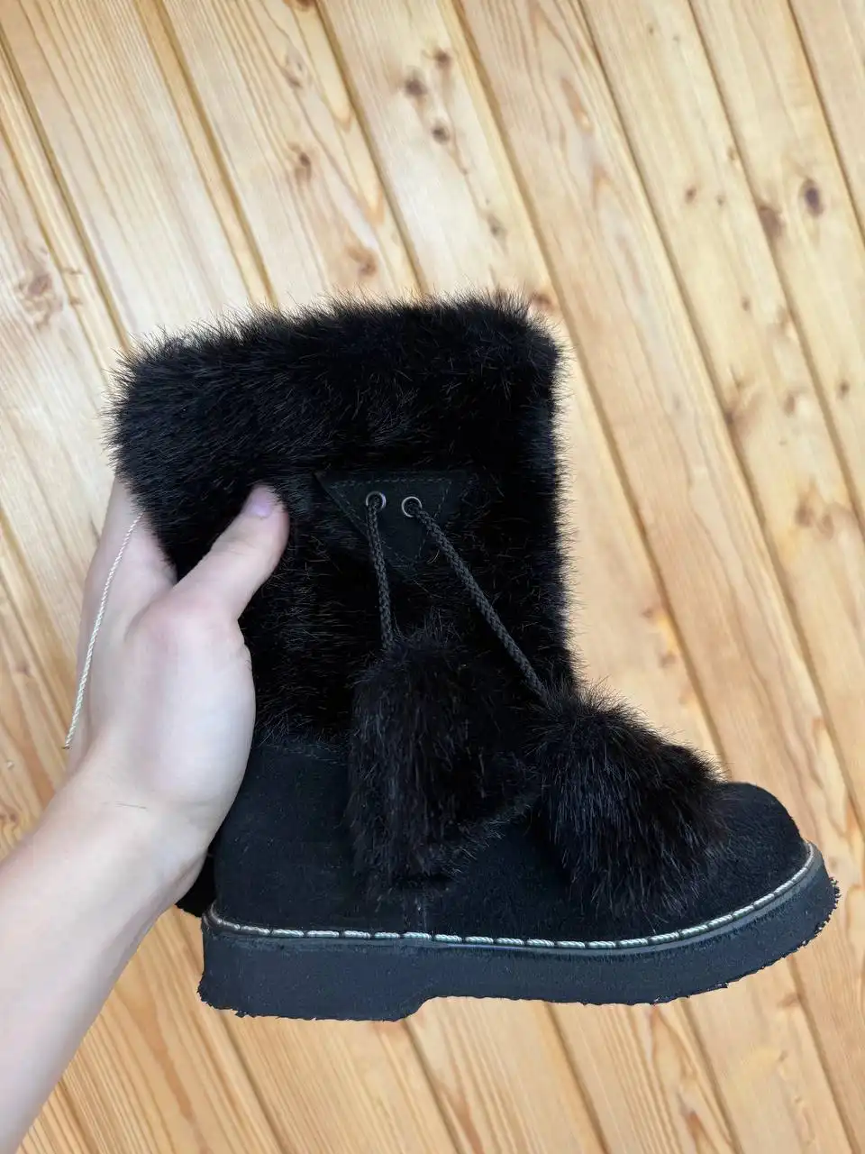 Детские унты из натуральной кожи с овчиной - Обувь (Одежда) в Уфа