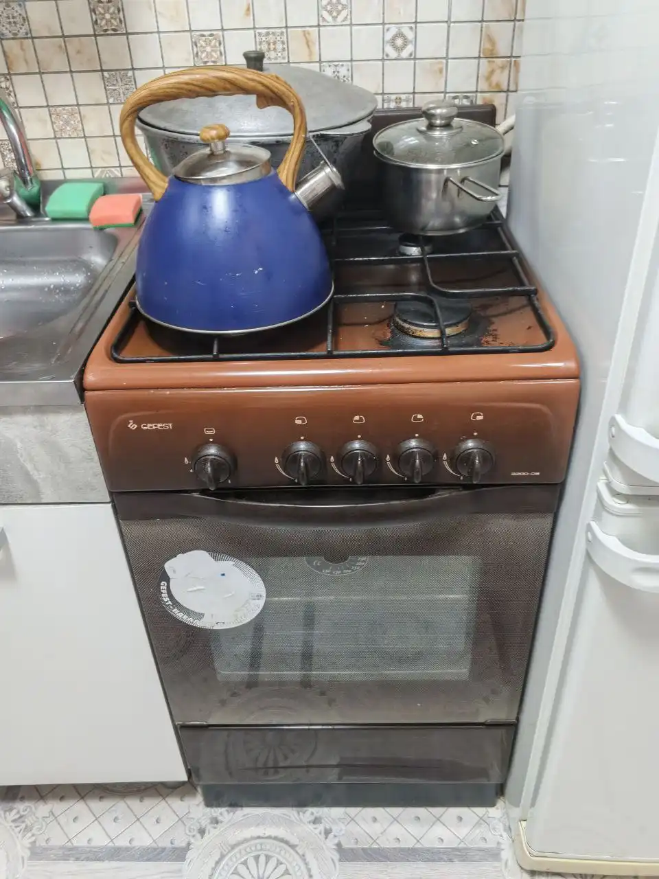 Газовая плита в хорошем состоянии - Барахолка в Уфа