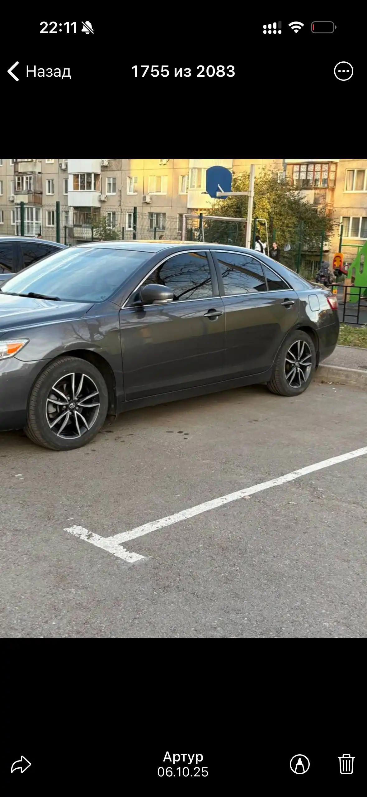 Диски от Toyota Camry с резиной Pirelli - Запчасти (Авто) в Уфа