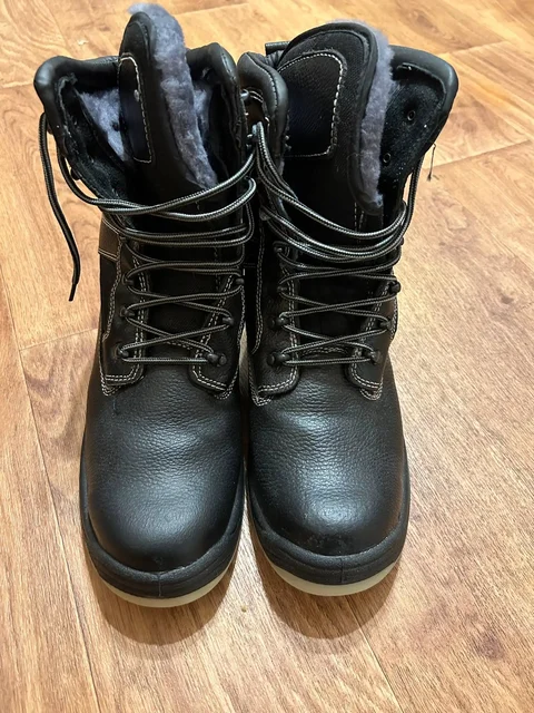 Зимние берцы из натуральной кожи размер 46 - Джинсы в Уфа