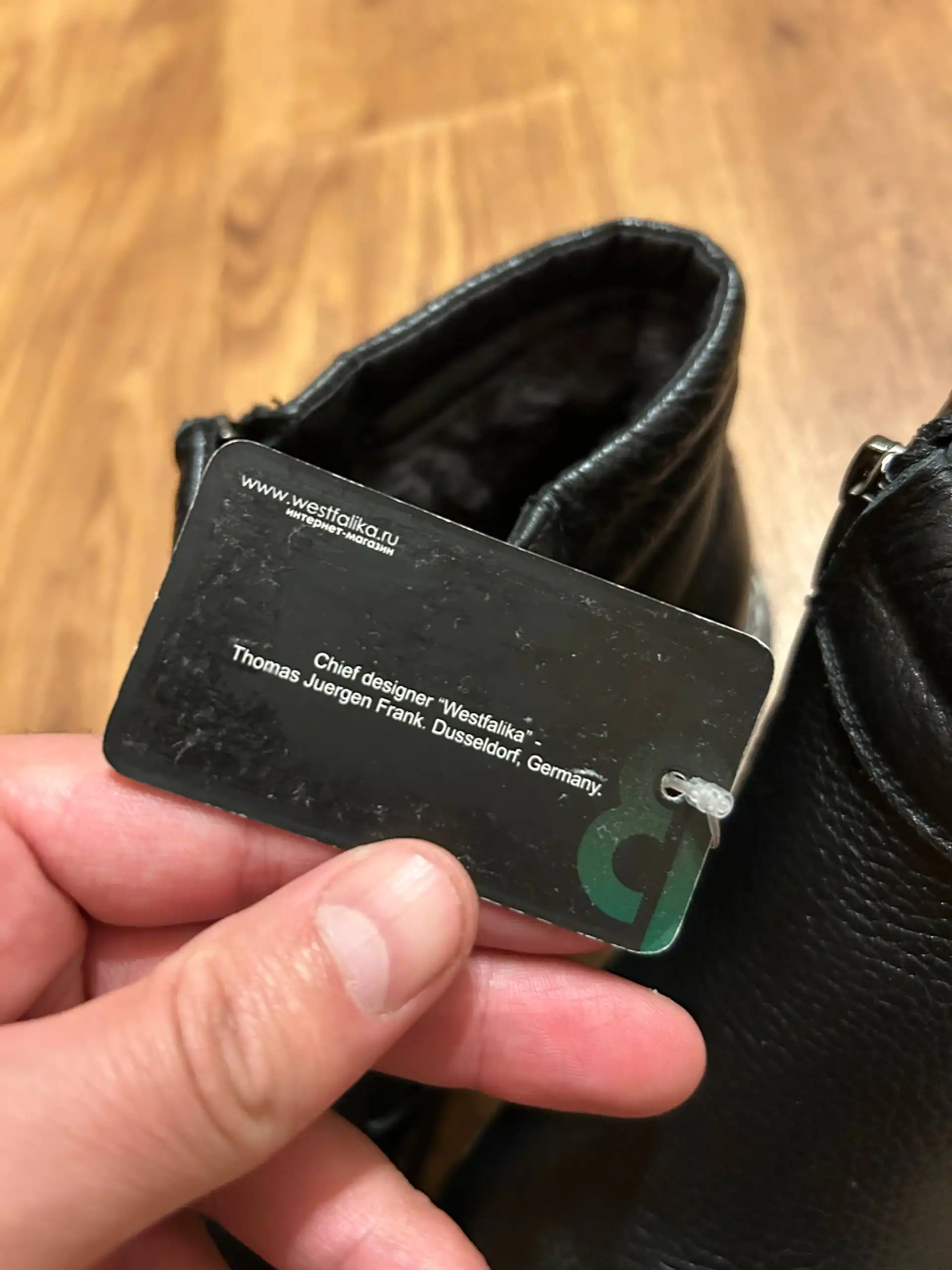 Новые зимние ботинки из натуральной кожи, размер 44 - Обувь (Одежда) в Уфа