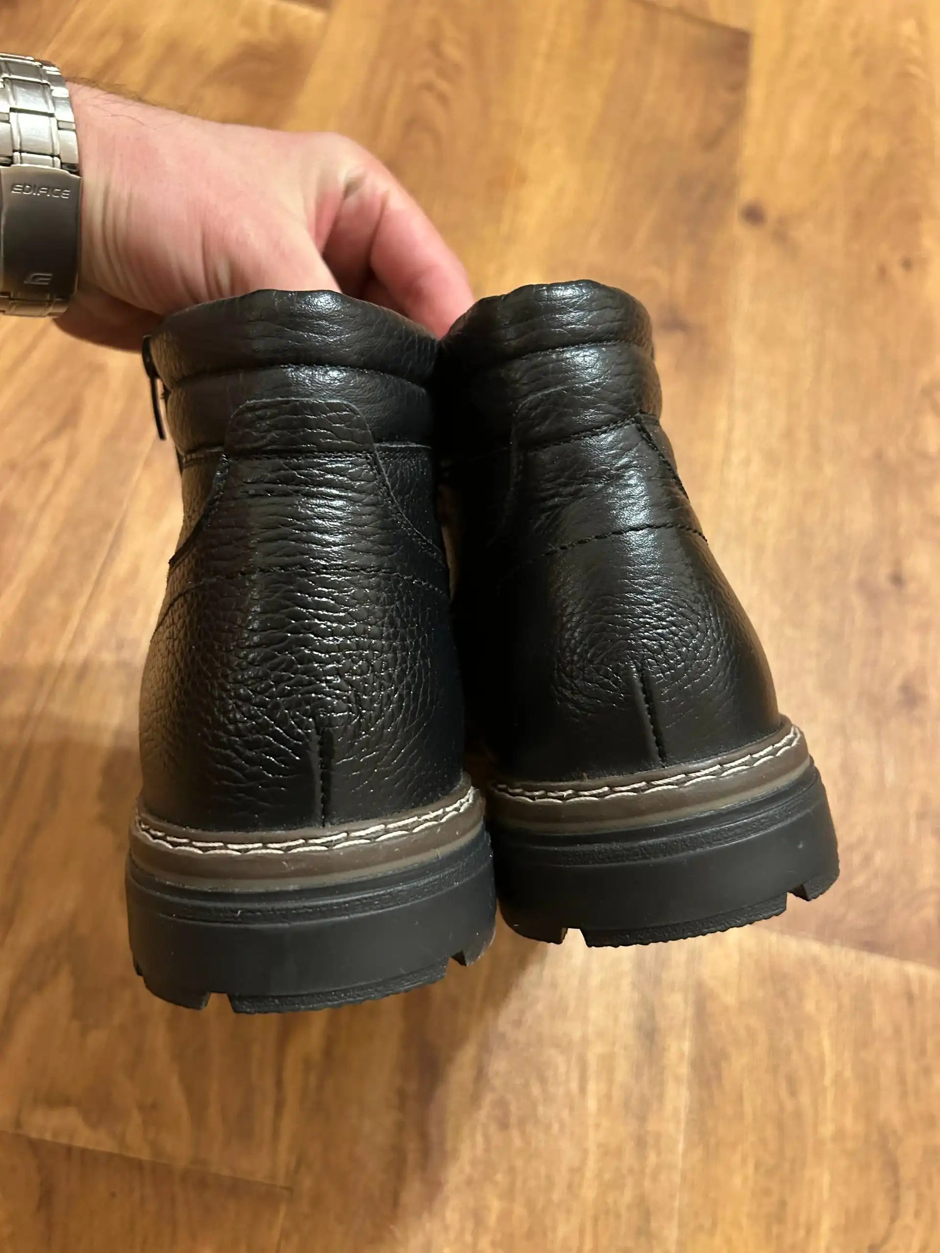 Новые зимние ботинки из натуральной кожи, размер 44 - Обувь (Одежда) в Уфа