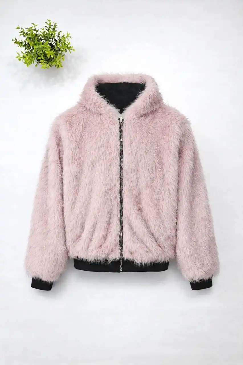 Пушистая (двусторонняя) куртка - Верхняя одежда (Одежда) в Уфа