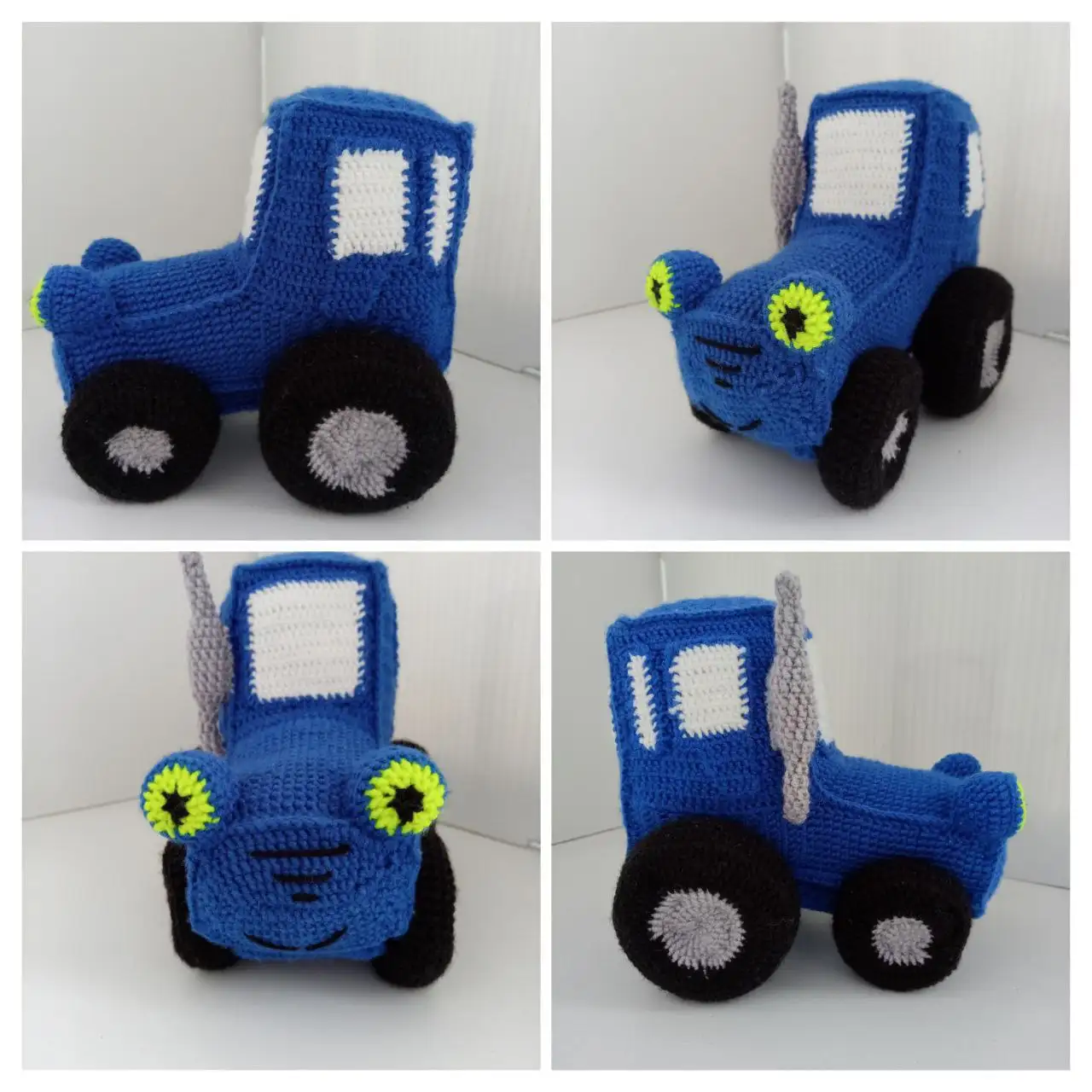 Игрушка Синий трактор ручной работы - Игрушки (Товары для детей) в Тюмень