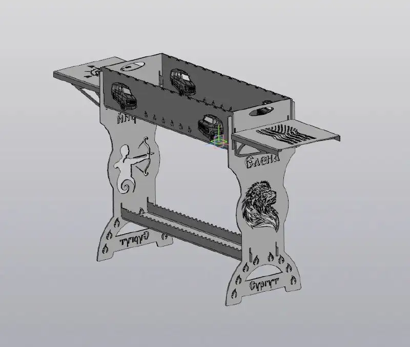Продажа металлического мангала - Мангалы и барбекю (Барахолка) в Тюмень