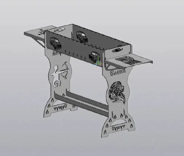 Продажа металлического мангала - Рыба и морепродукты в Тюмень