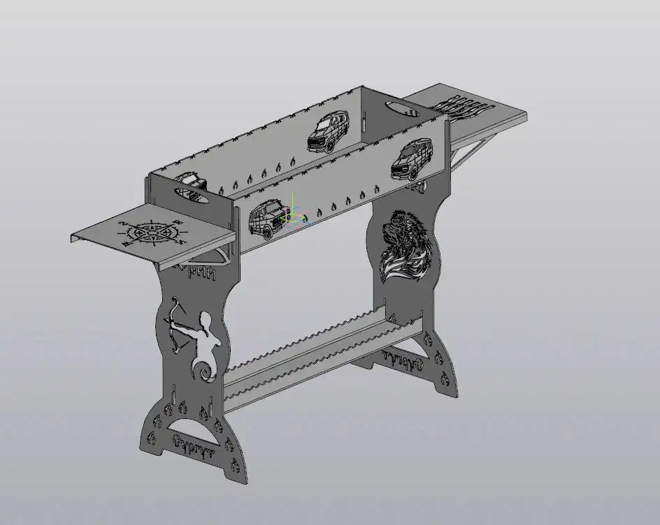 Продажа металлического мангала - Мангалы и барбекю (Барахолка) в Тюмень