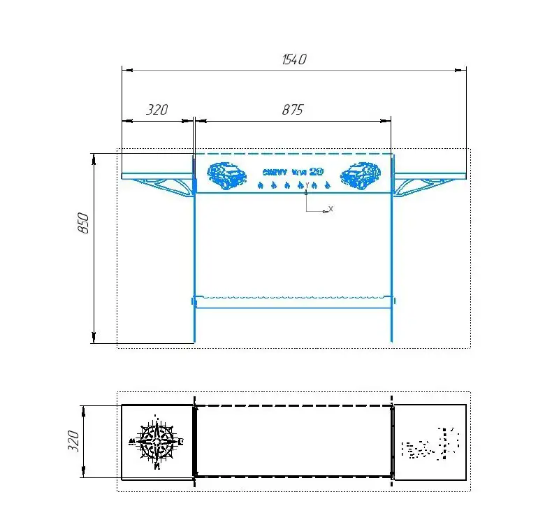 Продажа металлического мангала - Мангалы и барбекю (Барахолка) в Тюмень