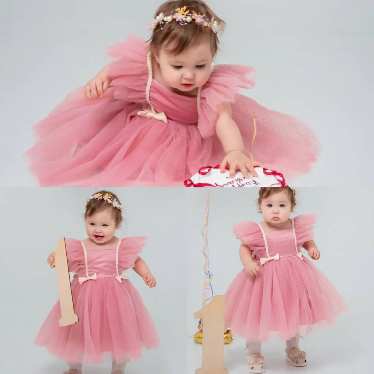 Нарядное платье детское размер 80 - Детская одежда (Одежда) в Тюмень