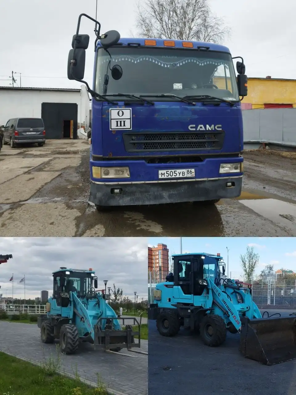 Продажа фронтального погрузчика ZL20 и самосвала - Спецтехника (Запчасти) в Тюмень