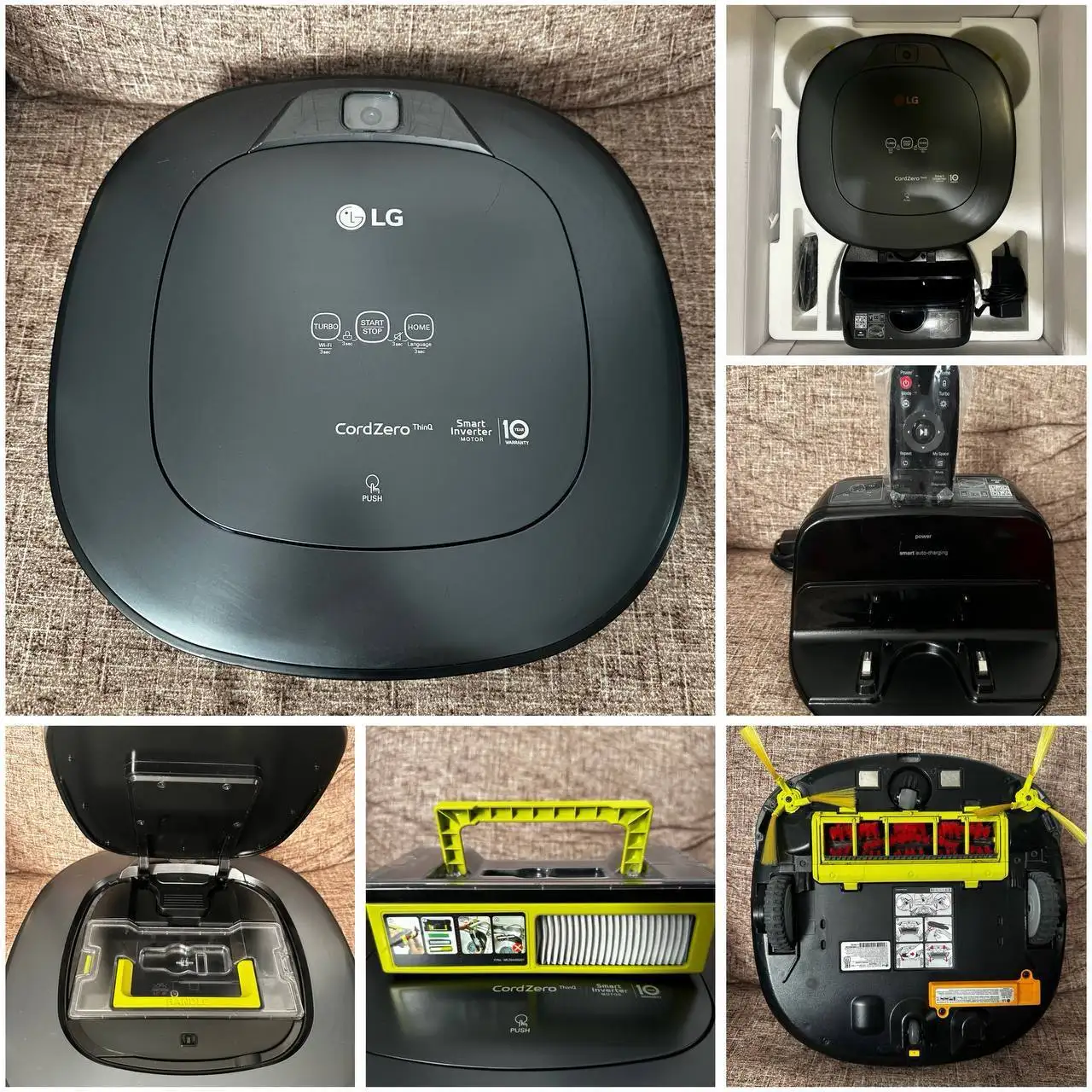 Продам робот-пылесос LG VRF6670LVM - Бытовая техника (Электроника) в Тюмень