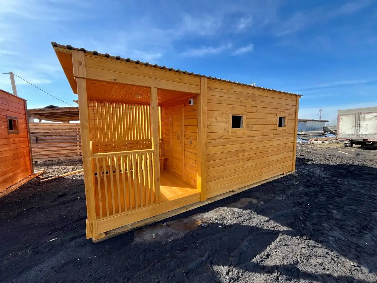 Бани из бруса под ключ в Тюмени - Бани и сауны (Для дома и дачи) в Тюмень