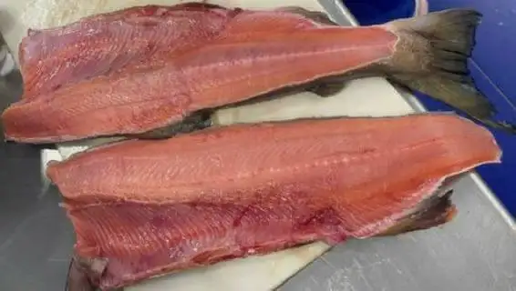 Кета дикий лосось потрошеная без головы - Рыба и морепродукты (Продукты) в Тюмень
