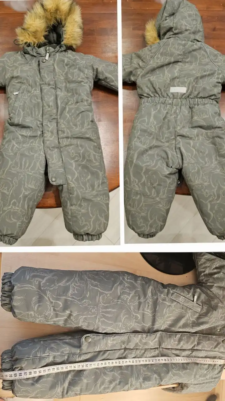 Зимний комбинезон для ребенка рост 86