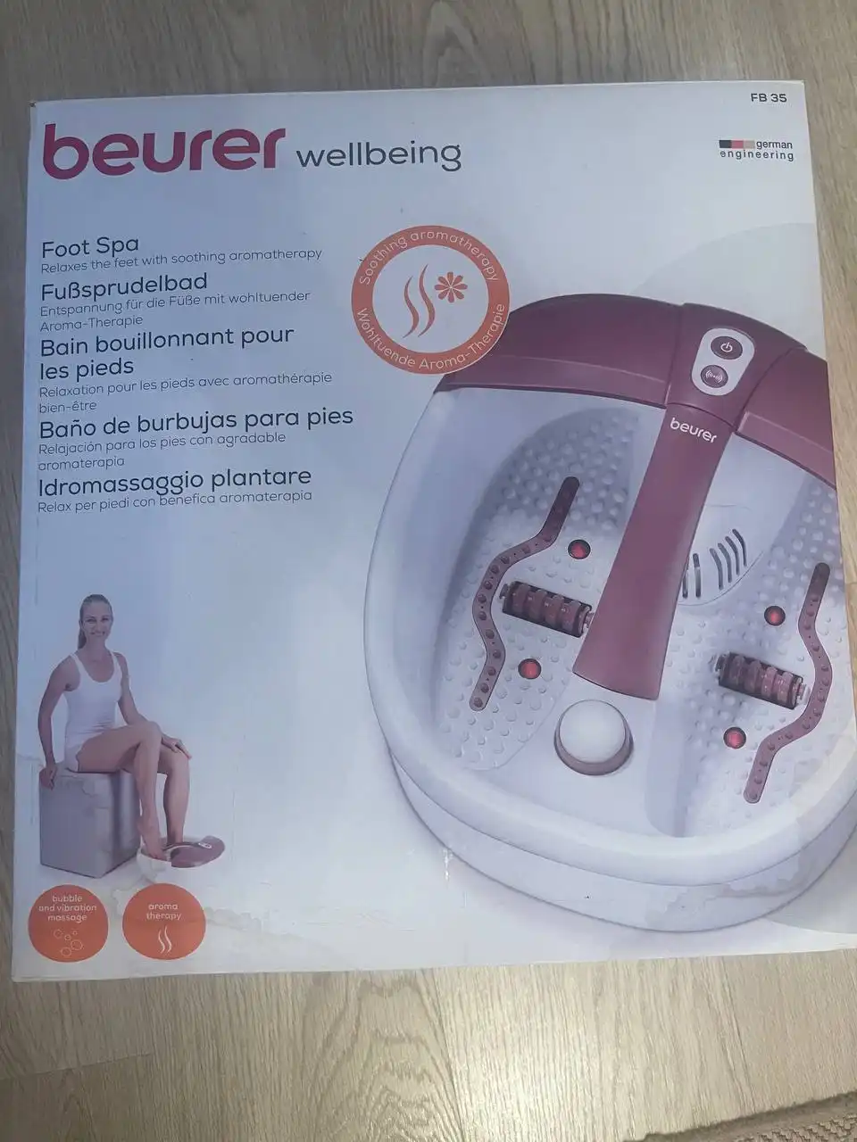Массажная ванна для ног из Германии