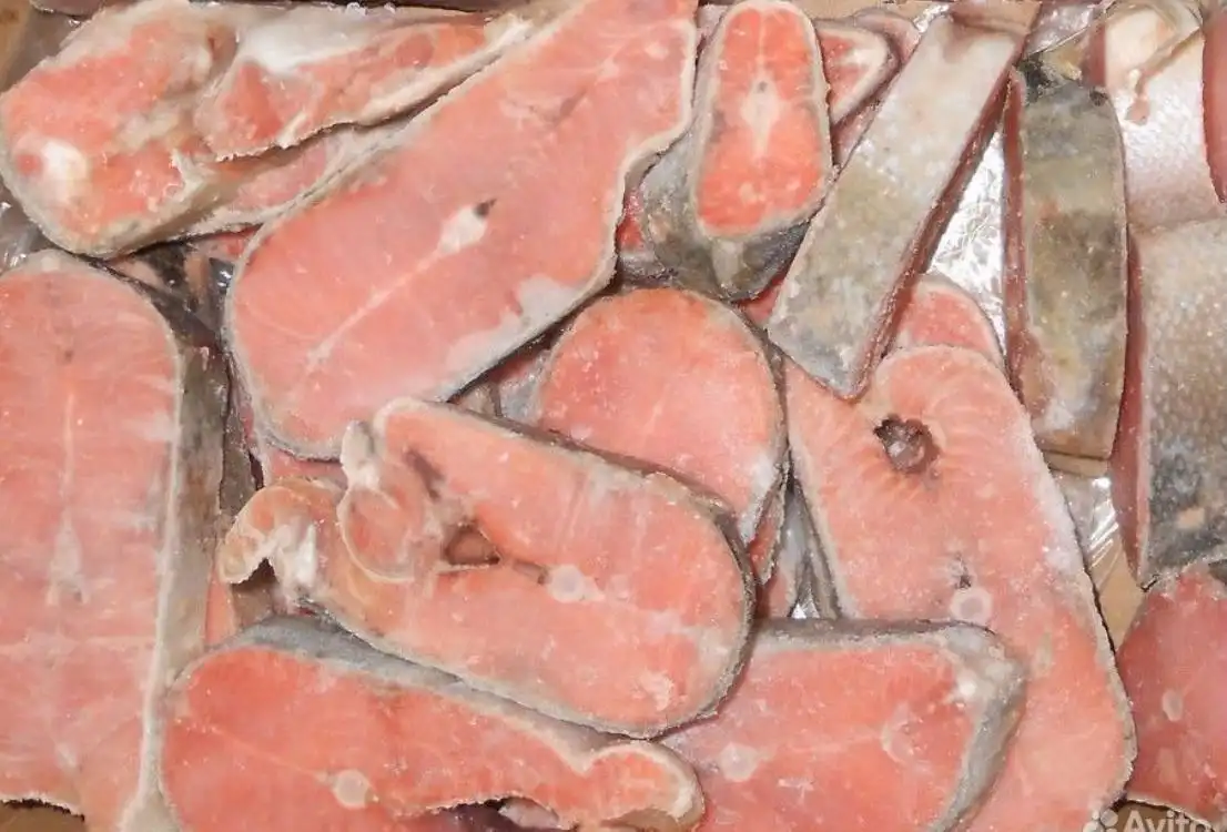 Стейки кеты дальневосточной дикой