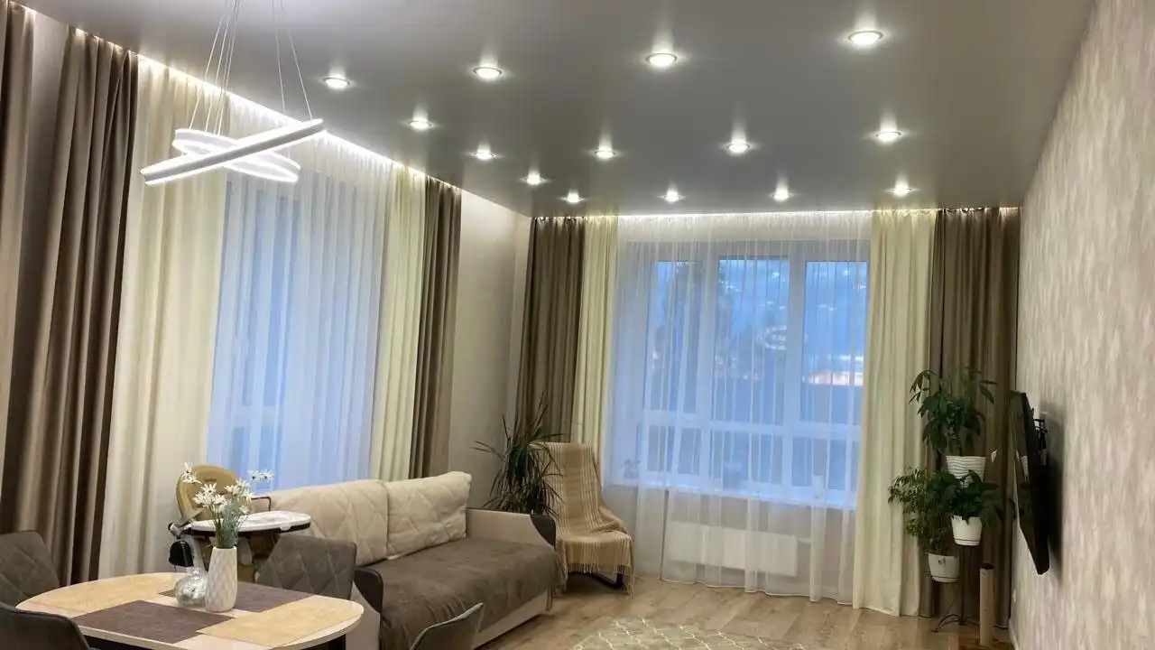 Натяжные потолки любой сложности с подарком до Нового года