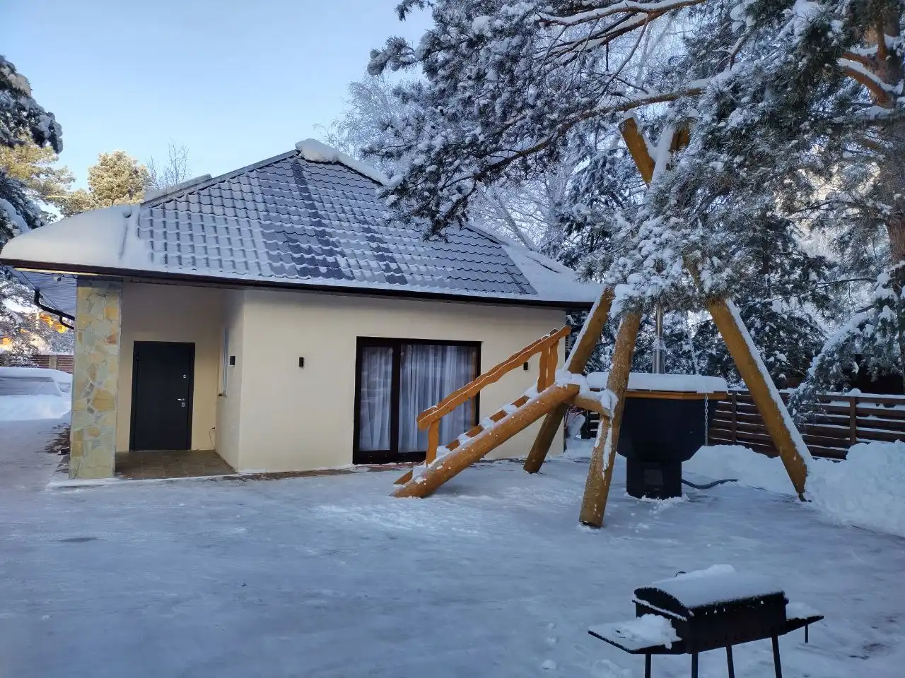 Аренда дома с баней и чаном на сутки