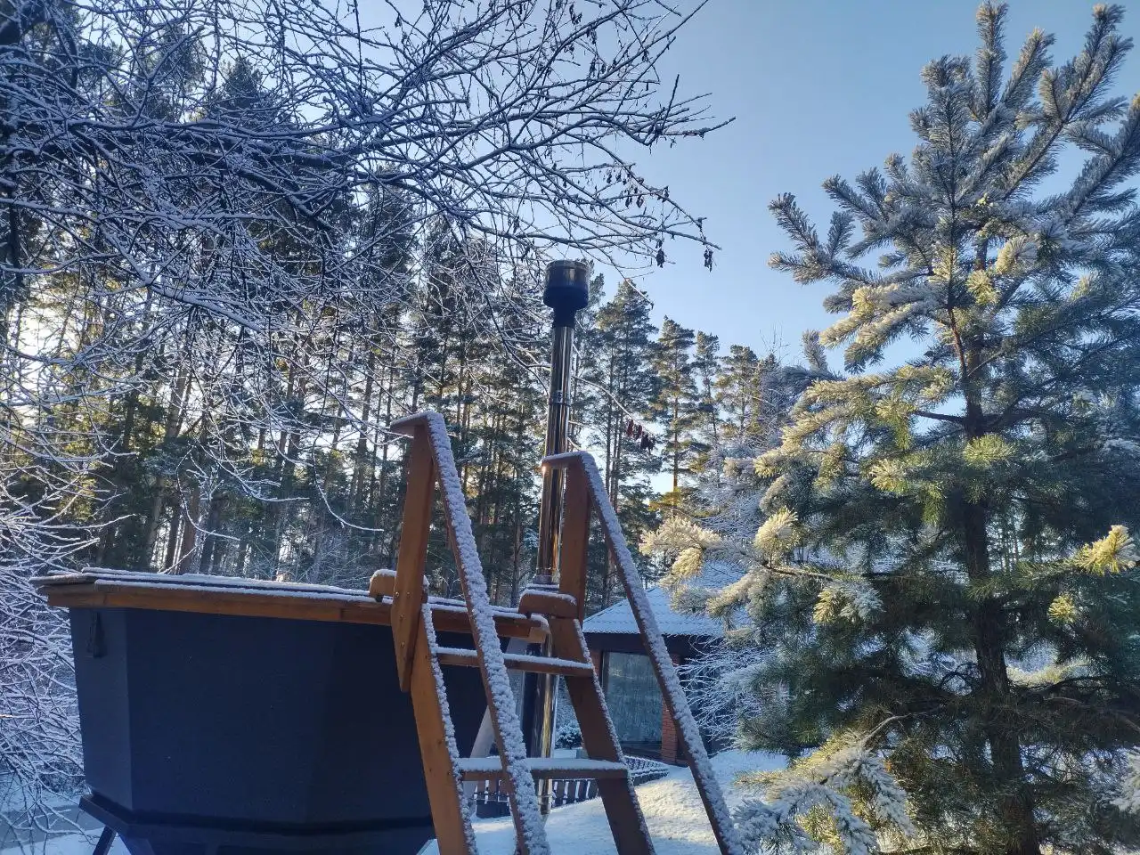 Аренда дома с баней и чаном на сутки