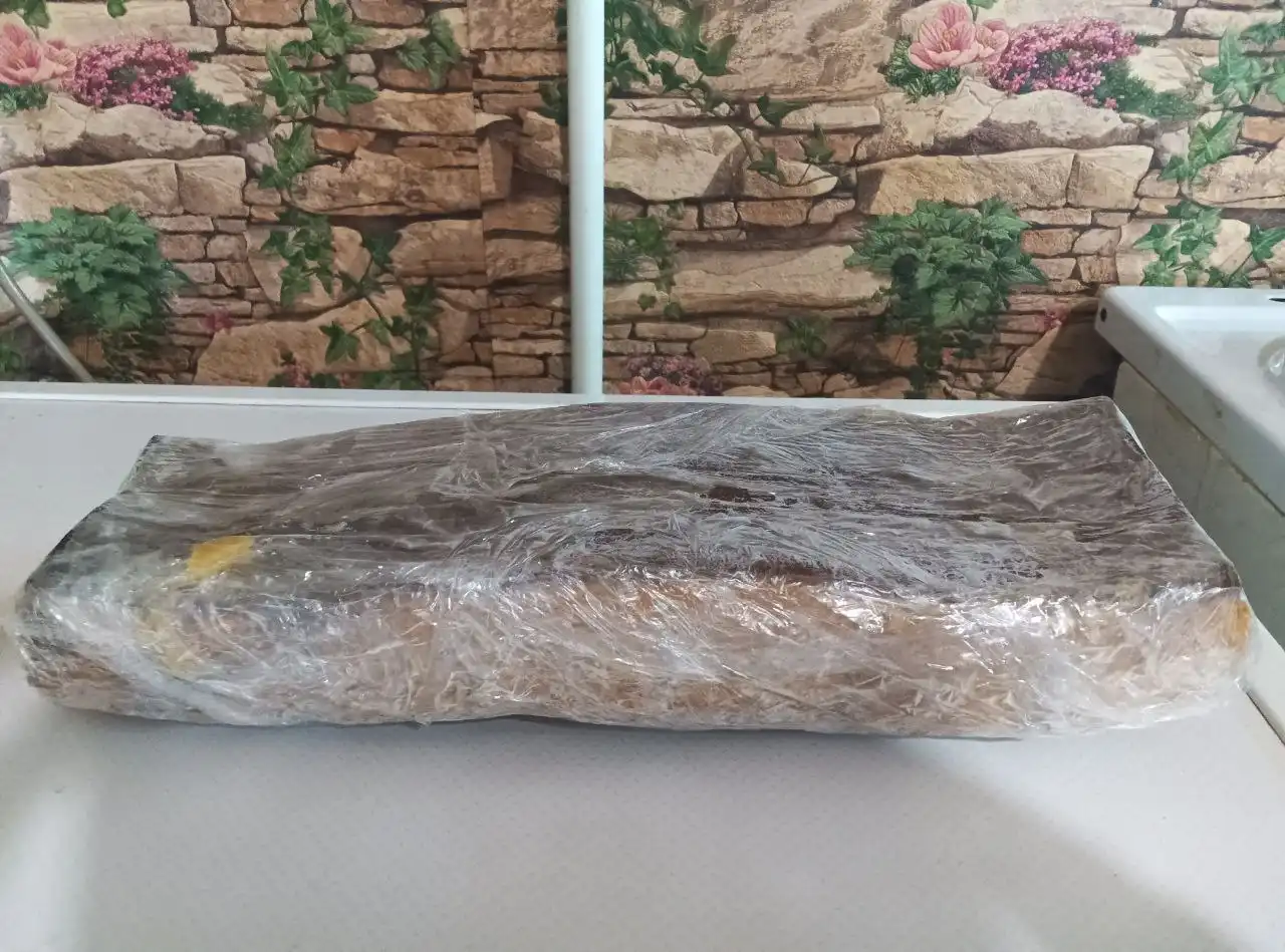 Копчёное домашнее сало с чесноком