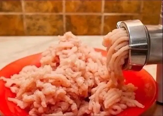 Куриный фарш из филе грудки без кожи, натуральный