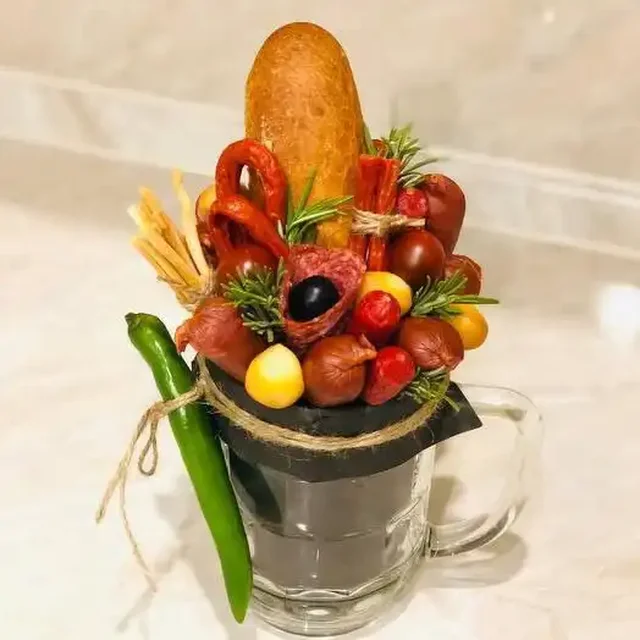 Съедобные букеты для мужчин на 23 февраля - Строительные и отделочные работы в Тюмень