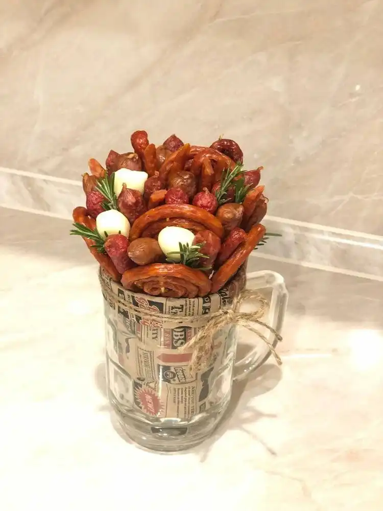 Съедобные букеты для мужчин на 23 февраля - Услуги в Тюмень