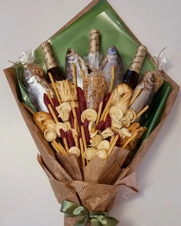 Съедобные букеты для мужчин на 23 февраля - Услуги в Тюмень