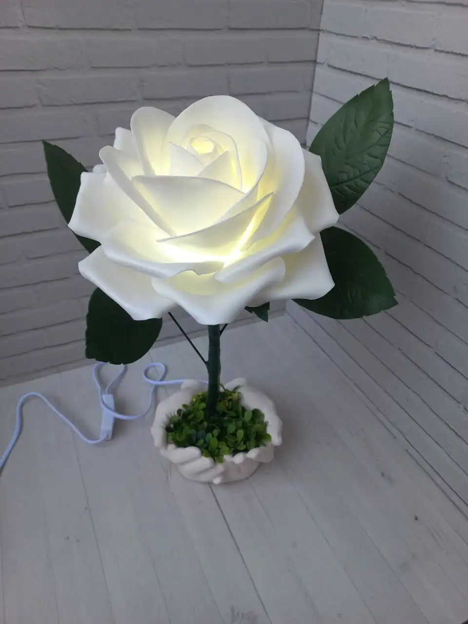 Светильник роза отдам даром - Барахолка в Ульяновск