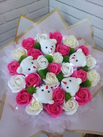 Светящийся букет диаметром 40 см - Ювелирные изделия в Ульяновск