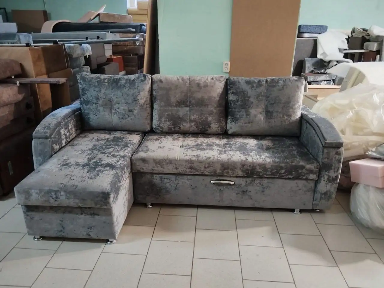 Диван Евроугол новый - Мебель (Барахолка) в Ульяновск