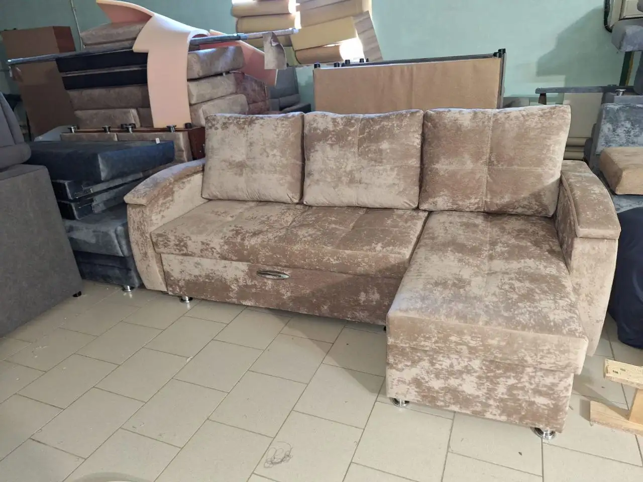 Диван Евроугол новый - Мебель (Барахолка) в Ульяновск