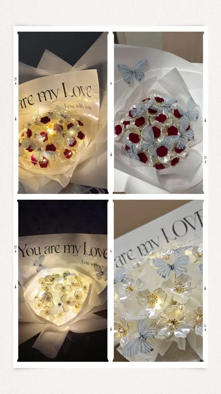 Подарочные букеты из бабочек, мыльных роз, искусственных цветов и плюшевые букеты - Подарки и сувениры (Хобби и отдых) в Ульяновск