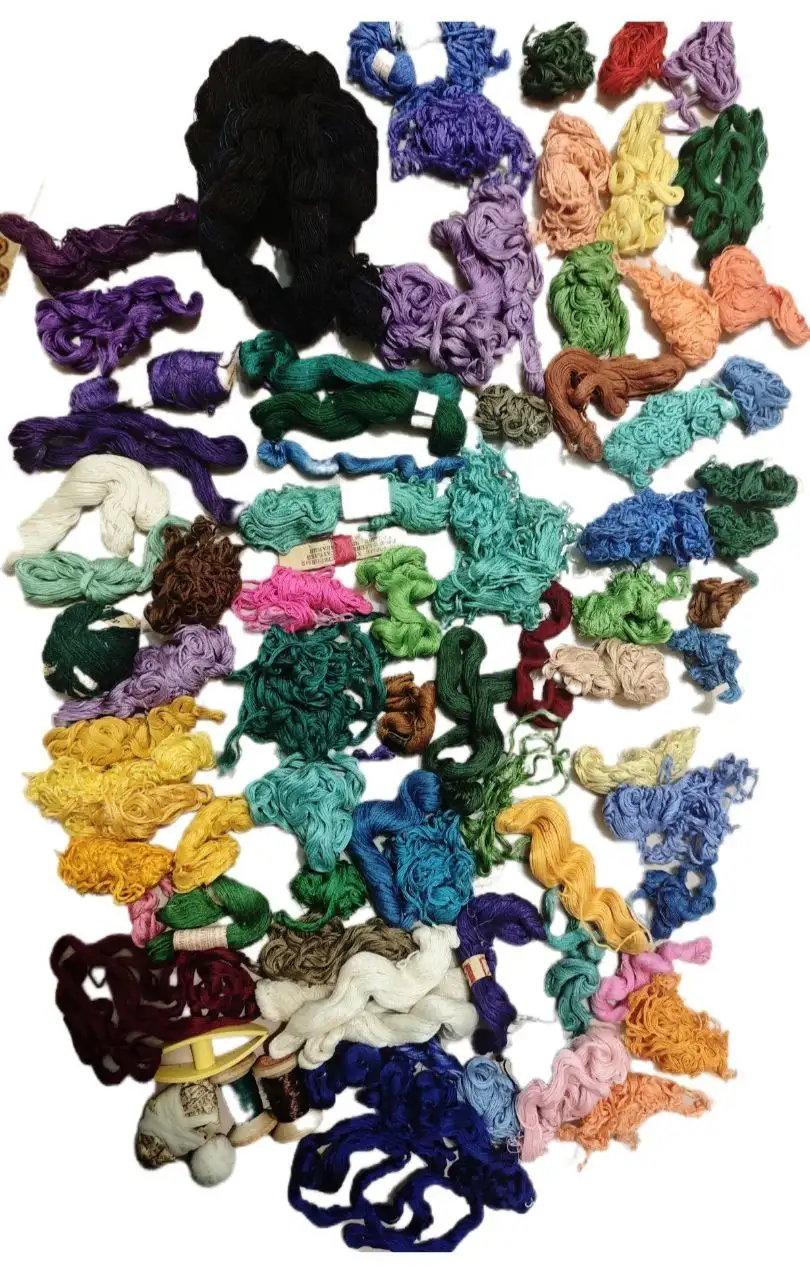 Нитки мулине, вискозы и пряжа даром - Товары для рукоделия (Барахолка) в Ульяновск